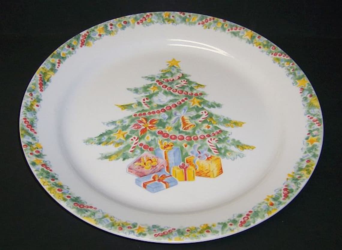 Corning Glass Corelle CHRISTMAS JOY 10 1/4 Inch Dinner PLATE Etsy