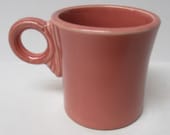 Homer Laughlin Vintage Rose FIESTA Handled Tea or Coffee MUG, U.S.A.
