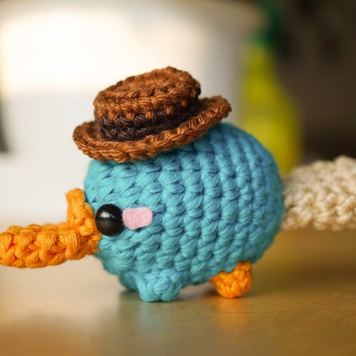 Platypus WITH HAT - Etsy