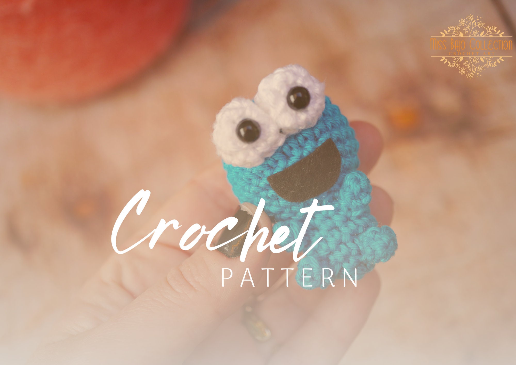 15 Fascinating Crochet Art Dolls and Figures 15 Amigurumi Cartoon Blue Monster Inspiration TV Show Crochet Pattern