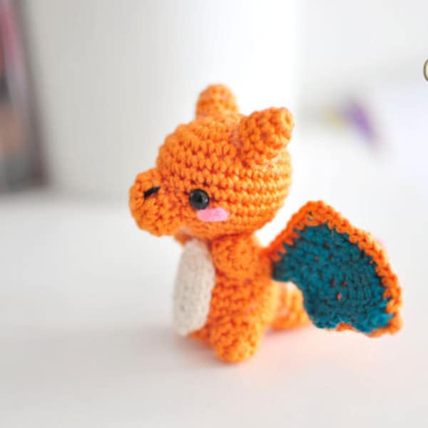 Inspired Orange Fire Dragon