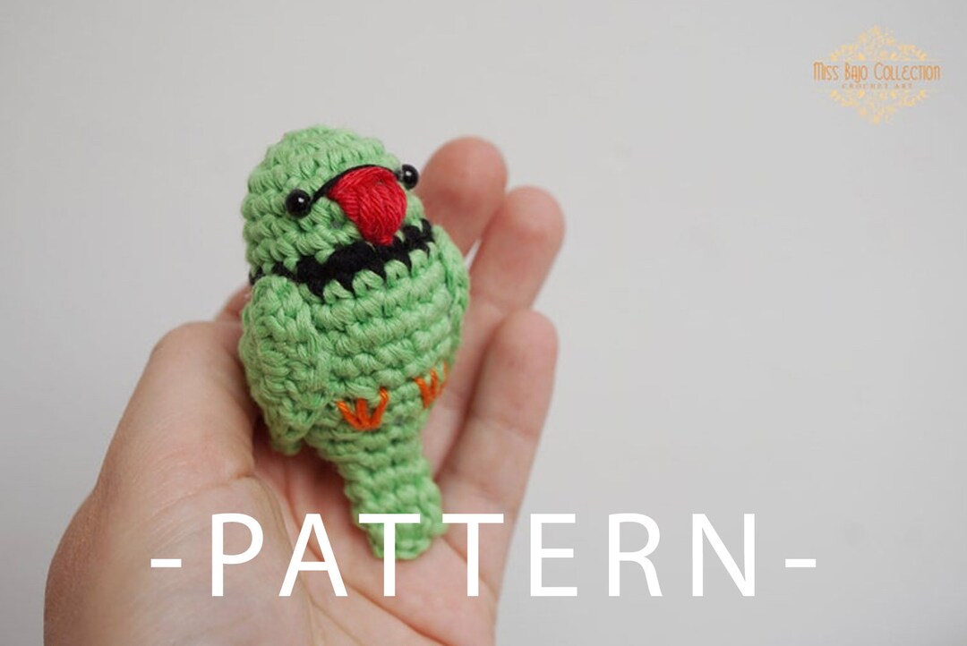 Parakeet, Budgie, Love Bird [PATTERN] PDF - Etsy