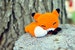 Sleepy Fox Plush figure 