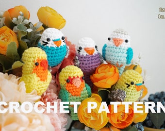 Parakeet, Budgie, Love Bird [PATTERN] PDF