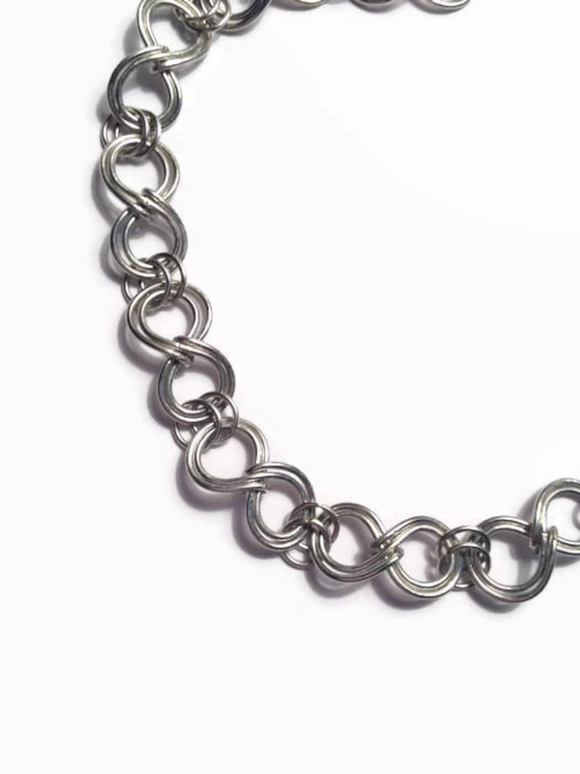 Wire Wrap Bracelet/ Double Infinity Wire Wrap Bracelet/ Etsy