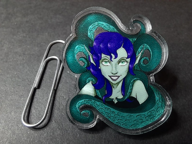 Cecaelia Acrylic pin