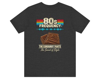 Pantalon en velours côtelé Frequency™ années 80 - T-shirt