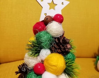 Christmas Decoration, Christmas tree, Table Centerpiece