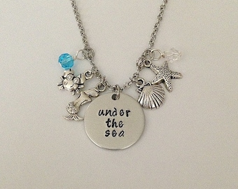 Under the Sea charm necklace