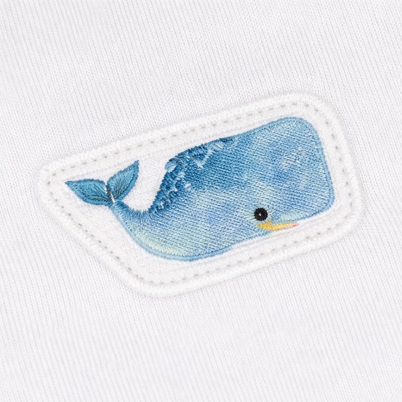 Organic Whale Baby Coming Home Outfit-Handmade Newborn Gift Set-Blue Ocean Baby Clothes-Organic Cotton Bodysuit &Leggings-Baby Shower Gift image 6