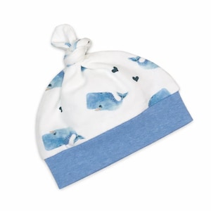 Organic Whale Baby Coming Home Outfit-Handmade Newborn Gift Set-Blue Ocean Baby Clothes-Organic Cotton Bodysuit &Leggings-Baby Shower Gift image 7
