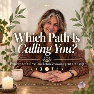 Crossroads Psychic Reading | Decision Guidance | Two Paths Intuitive Reading | Career Love Life Choice Reading