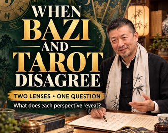 Tarot-Inspired & Birth Chart Reading | One Question, Two Perspectives | Personalized PDF