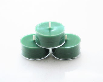 Soy Tea Light Candles - Sample Pack - One Dozen - Set of 12 - Scented - Hand Poured - Made In America - Made in the U.S.A.