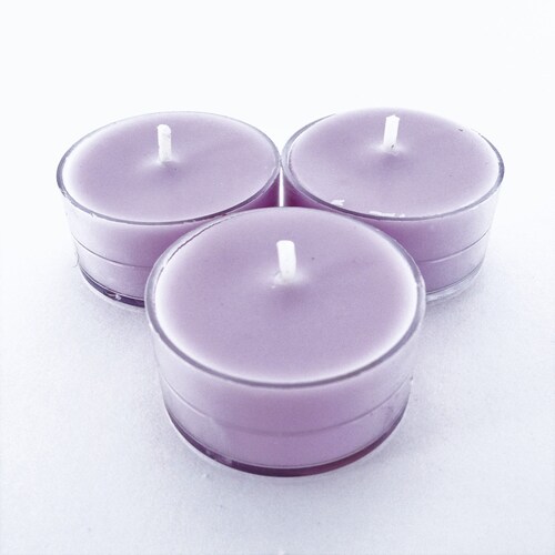 Soy Tea Light Candles Sandalwood One Dozen Set of 12 Etsy