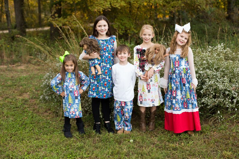 24m 2 18m Nutcracker Christmas Dress Custom Baby girls peasant dress sz 12m toddler 3,4,5,6,7,8 nutcracker outfit girls nutcracker