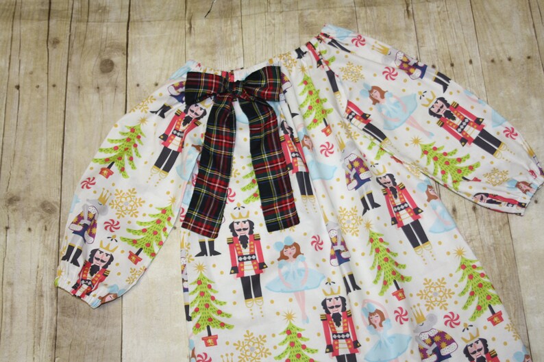 24m 2 18m Nutcracker Christmas Dress Custom Baby girls peasant dress sz 12m toddler 3,4,5,6,7,8 nutcracker outfit girls nutcracker