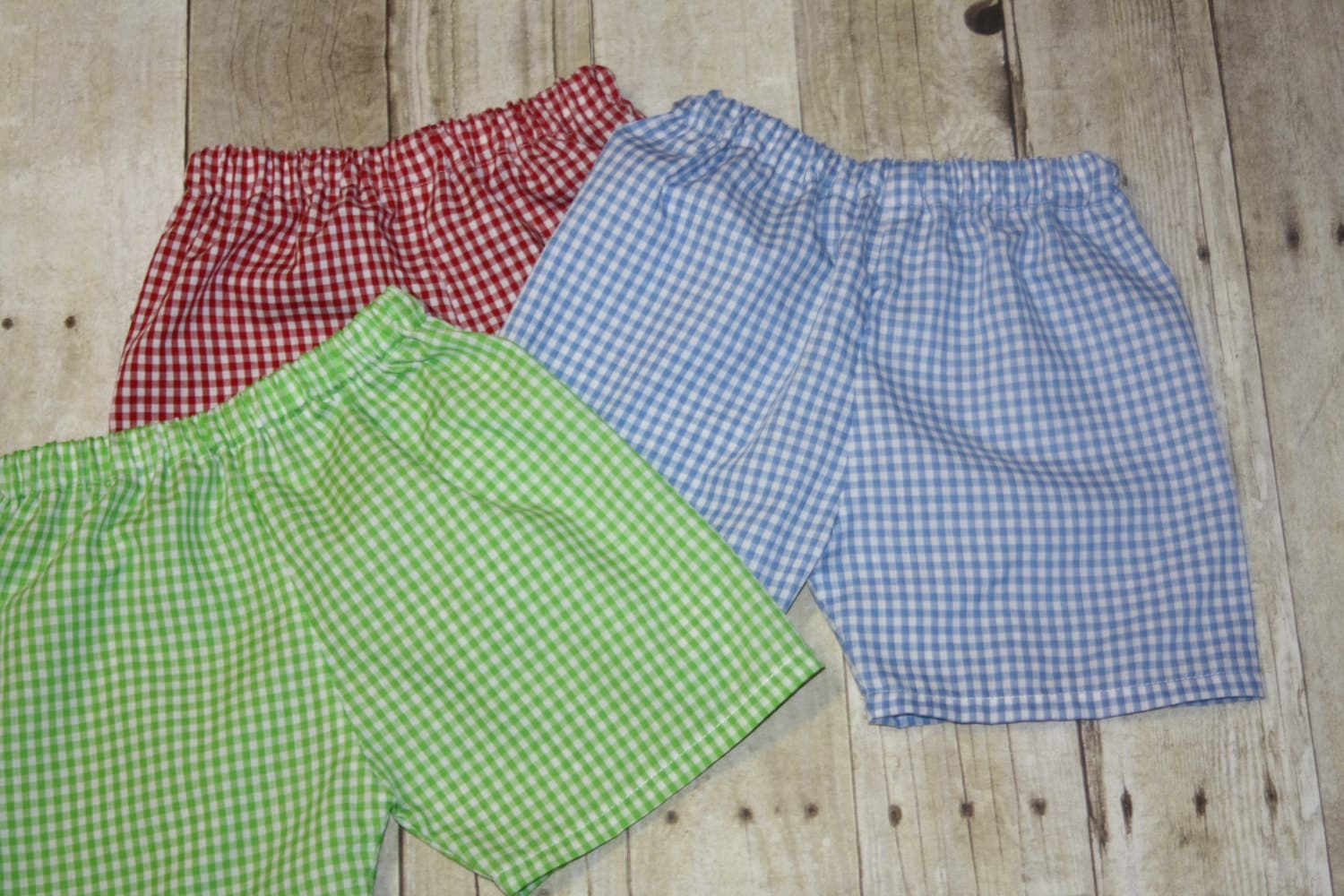 Boys Gingham Shorts for Baby Boy toddler and Boys Gingham Etsy
