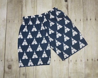 Boys Camping shorts  sz 3m, 6m, 9m, 12m, 18m, 24m/ 2, 3,4,5,6,7,8 tent outdoors camping scouts glamping