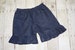 Denim Chambray Girls ruffle shorts, ruffle capris, or ruffle pants sz 12m, 18m, 24m/ 2, 3,4,5,6,7,8 