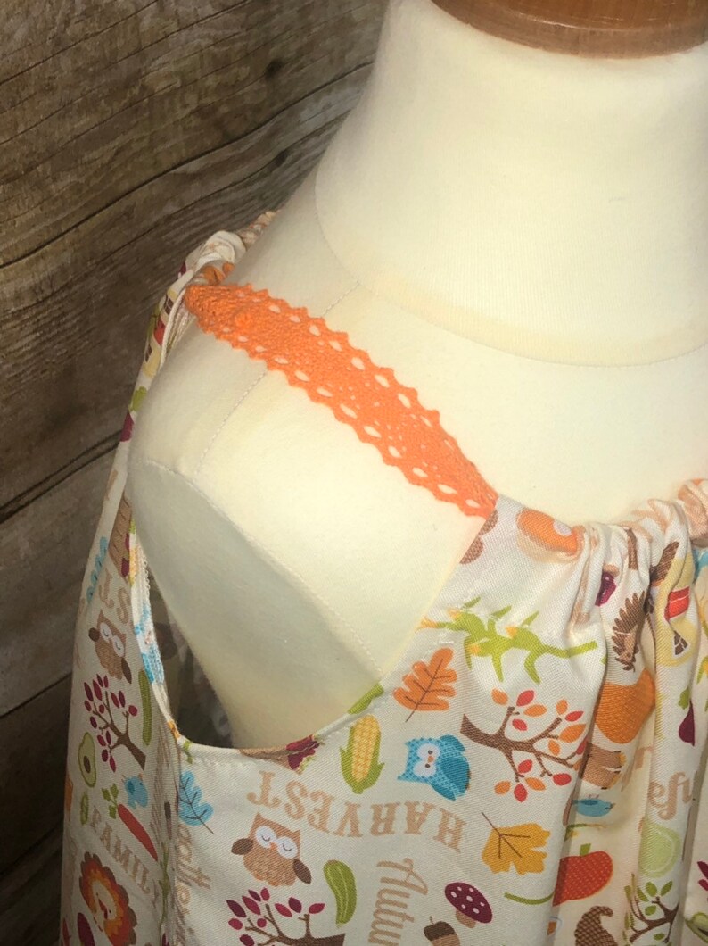 7 9m 3,4,5,6 12m 18m and girls sz 6m Fall Lace Tie Thanksgiving Dress for Baby 10 24m 2 toddler 12 lace fall leaves pumpkin 8