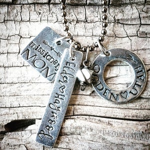 Missionary mom necklace; Custom necklace