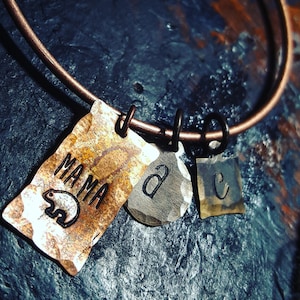 Mama bear bracelet; Mothers bracelet