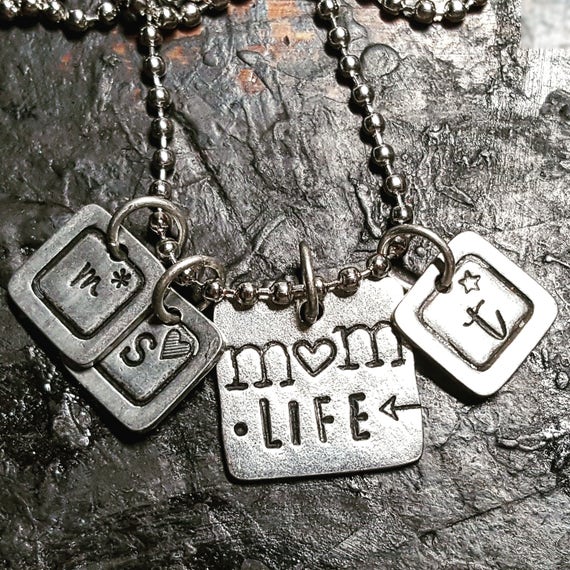 mom life necklace