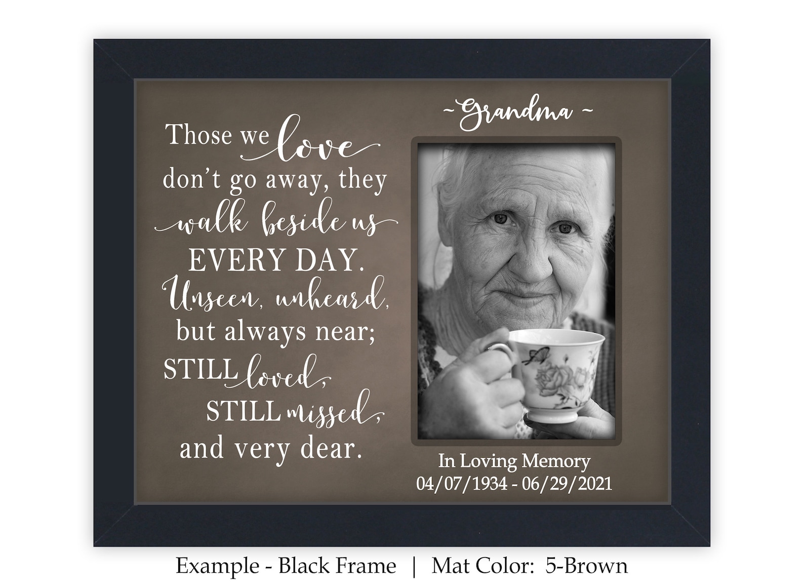 Sympathy Gift Idea Mom Memorial Dad Memorial Because Etsy