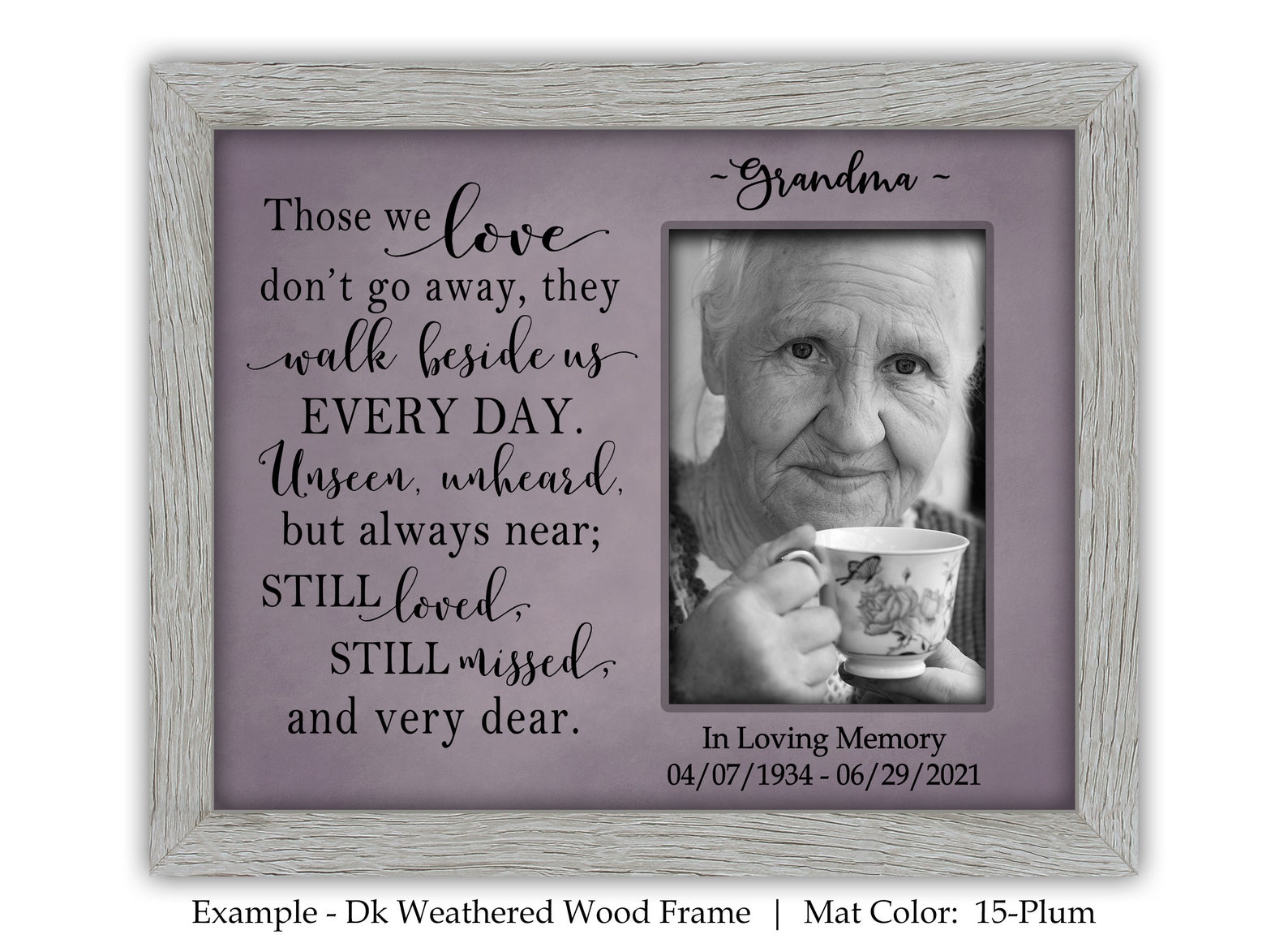 Sympathy Gift Idea Mom Memorial Dad Memorial Because Etsy