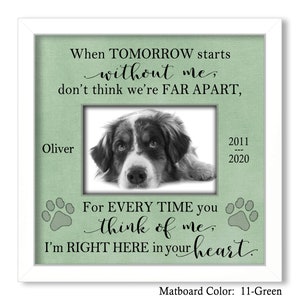 Personalized pet sympathy gift, personalized pet memorial, pet loss frame, pet loss gifts, dog memorial, dog memorial gift, free shipping
