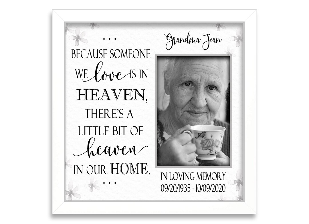 Bereavement Gifts, Condolence Gifts, Sympathy Gifts, Memorial Photo