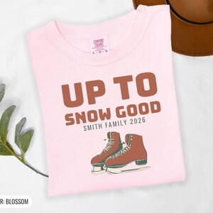Family Christmas Shirt - Up to Snow Good Comfort Colors Tee image 10