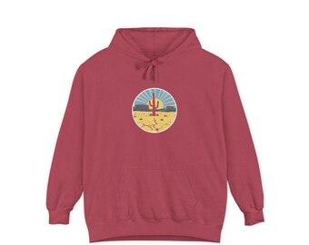 Desert Traveler Hoodie - Mesa Glow Comfort Colors Hoodie
