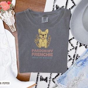 French Bulldog Owner Christmas Shirt - Pardon My Frenchie Tee image 10