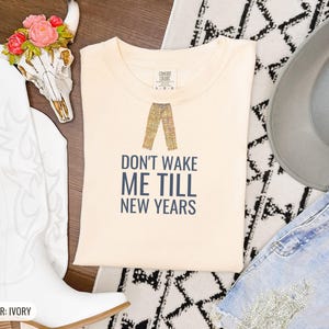 Introvert Christmas Shirt - Don't Wake Me Till New Years Tee image 8