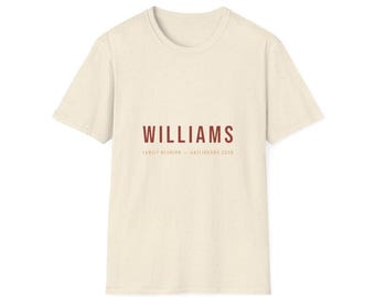 Family Reunion Shirt - Custom Name Place Year Minimal Budget-Friendly Group Shirts