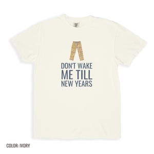 Introvert Christmas Shirt - Don't Wake Me Till New Years Tee image 9