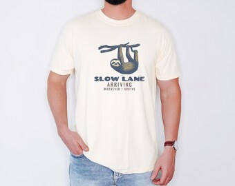Laid Back Shirt - Slow Lane Comfort Colors Tee