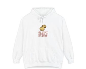 Cozy Season Fall Hoodie - My Spirit Animal is a Gourd Comfort Colors Hoodie