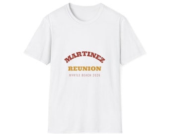 Family Reunion Shirt - Custom Name Place Year Varsity Budget-Friendly Group Shirts
