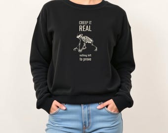 Spooky Lover Halloween Sweatshirt - Creep It Real Crewneck