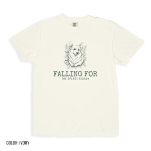 Corgi Fall Shirt - Falling for the Sploot Season Comfort Colors Tee image 11