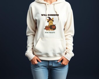 Corgi Owner Halloween Hoodie - Will Summon Pullover