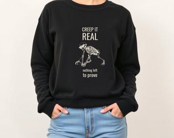 Spooky Lover Halloween Sweatshirt - Creep It Real Crewneck