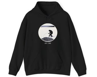 Felpa invernale da uomo per appassionati di pesca - Pullover Ice Line