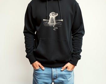 Cryptid Lover Summer Hoodie - Lake Spin Pullover