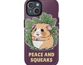 Peace And Squeaks MagSafe Phone Case, MagSafe Tough Case for iPhone 17 16 15, Cute Phone Case Gift
