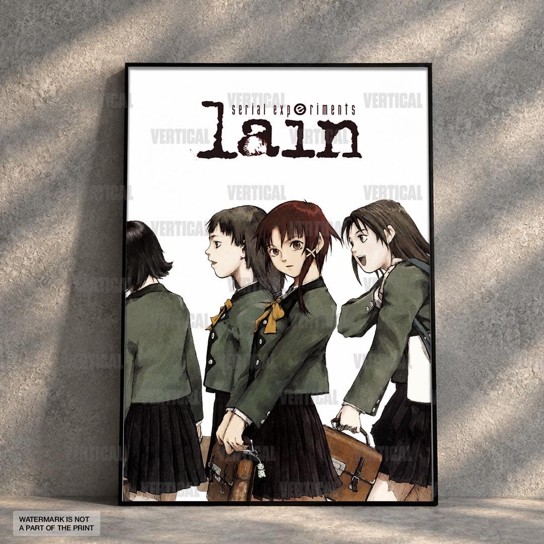 Serial experiments lain poster - Etsy 日本