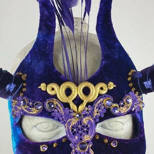 Purple Masquerade Mask//Masquerade Mask purple//Masquerade Mask//Mask//Mask Masquerade//Masquerade//Halloween Masquerade Mask//Mardi Gras image 2